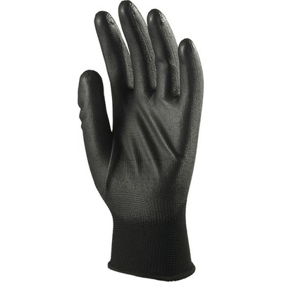 Coverguard Ръкавици потапяни coverguard полиестерни с pu длан черни 8 2 броя/пар 6038 (6038)