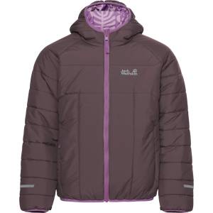 Jack Wolfskin Детско синтетично яке Jack Wolfskin Kid's Zenon Twist Hooded Synthetic jacket - Sheer Plum - размер 128 (EU) (703-7849-0213)