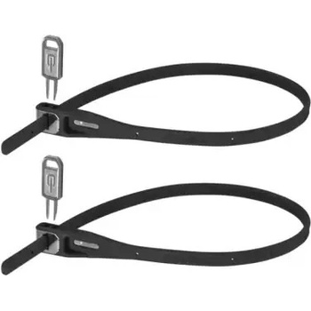 Hiplok Z Lok Saddle Cable Tie Lock Bike Lock Security Lock 2s Čierna