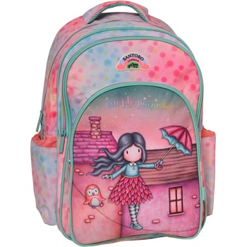 Santoro Ученическа раница Santoro Gorjuss Light As a Feader (247211)