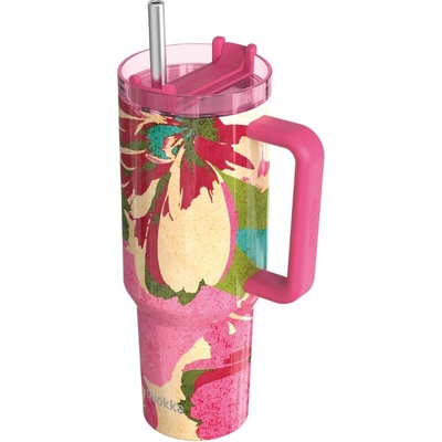 Quokka Stream Nerezový termo pohár Pink Flambé 1200 ml