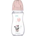 Canpol babies Антиколик шише Canpol - Exotic Animals, 12м +, 300 ml, розово (35/222_pin) - ozone