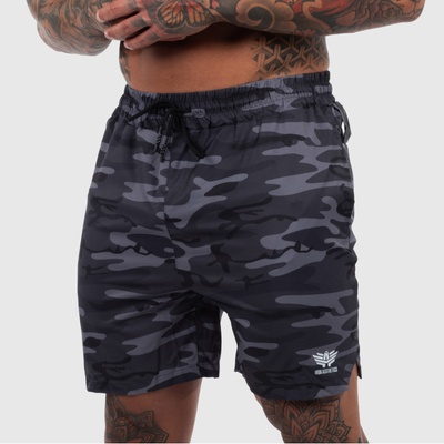 Iron Aesthetics Športové šortky Flashlight maskáčové