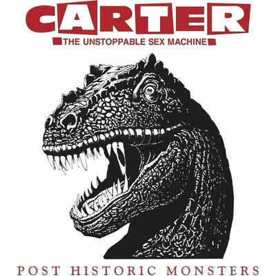 Carter The Unstoppable Sex ... - Post Historic Monsters (Limited Edition) (Clear and Red Coloured) 2 LP