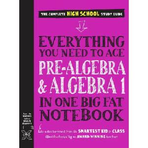 Everything You Need to Ace Pre-Algebra and Algebra I in One Big Fat Notebook (ISBN: 9781523504381)