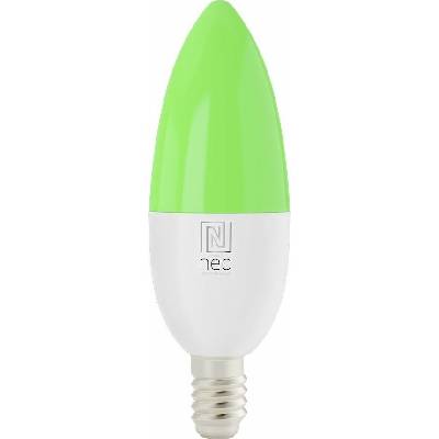 Immax NEO SMART žárovka LED E14 6W RGB+CCT barevná a biela stmívatelná Wi-Fi TUYA 07716L