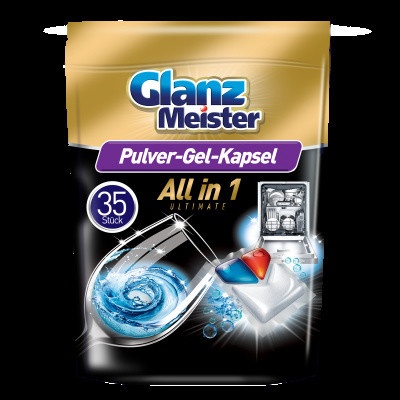 Glanz Meister tablety do myčky All in1 Ultimate 35 ks