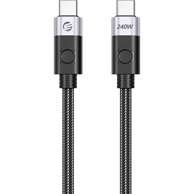 Orico CC240 USB-C na USB-C PD 240W 480Mbps 1,5m černý