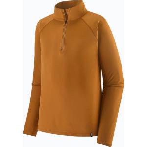 Patagonia Мъжки термоактивен суитшърт Patagonia Capilene Midweight Zip Neck cinnamon brown