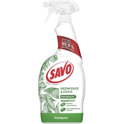 Savo Botanitech čisticí a dezinfekční sprej 700 ml – Zbozi.Blesk.cz