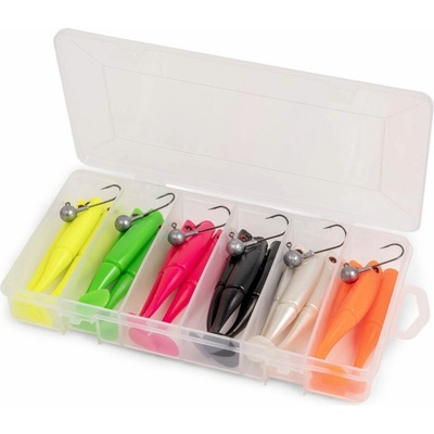 Zebco Set Gumových nástrah Power Shad Jig Kit 10cm 8g