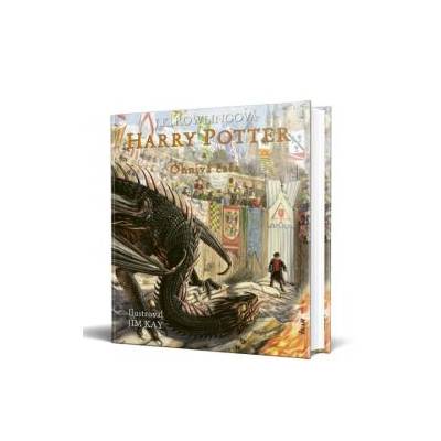 Harry Potter 4 a Ohnivá čaša – Ilustrovaná edícia - Rowlingová Joanne K.