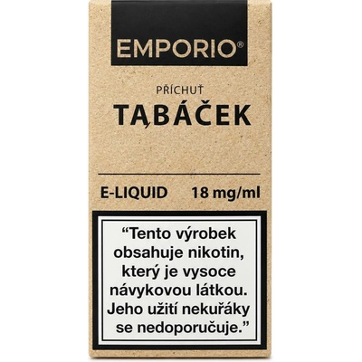 Emporio TABÁČEK 10 ml 18 mg