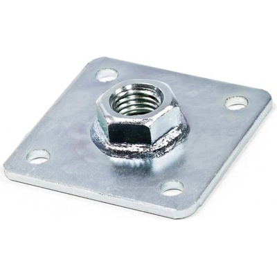 Martin Svačina Deska k patce pilíře 100x100x4 M20 s přivař.maticí