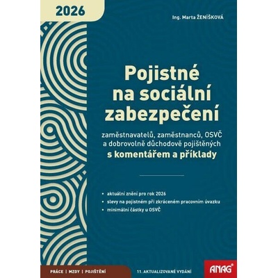 Pojistné na sociální zabezpečení 2026