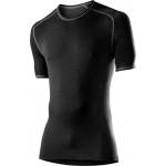 Löffler Мъжки долна фланелка с къс ръкав Löffler Shirt S/S Transtex Warm T-shirt - Black - размер 56 (EU) (014-1662-0117)