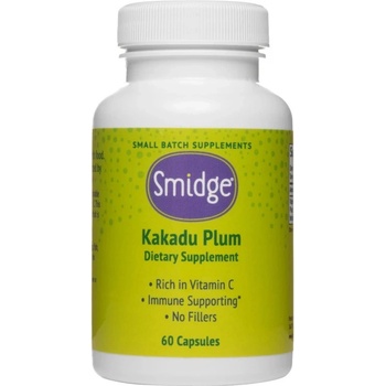 Smidge Kakadu Plum, натурален витамин С, 60 растителни капсули