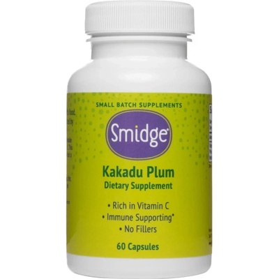 Smidge Kakadu Plum, натурален витамин С, 60 растителни капсули