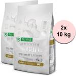 Nature's Protection SC White Dog Adult Lamb Small & Mini 2 x 10 кг