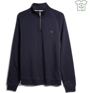 Farah Пуловер Farah Jim Zip Jumper - True Navy 412