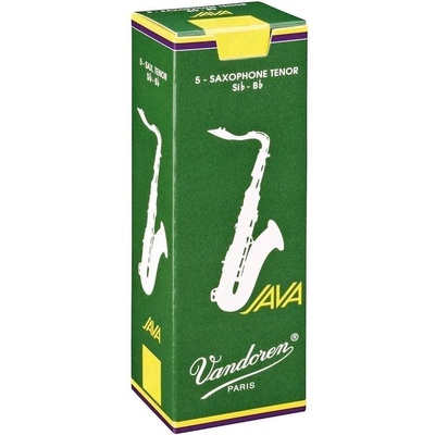 Vandoren Java Green Tenor 2.0 Тръстикова пластинка за тенор саксофон (SR272-5KS)