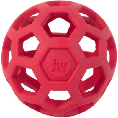 JW Pet JW hol EE Děrovaný míč Small červená 8 cm