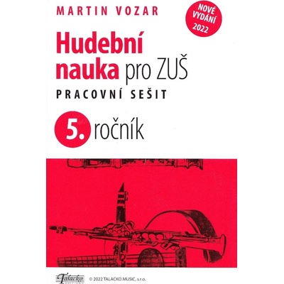 Hudební nauka pro ZUŠ 5. ročník - Martin Vozar