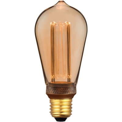 Nordlux LED žárovka Retro Deco Edison 3,5W E27 1800K zlatá