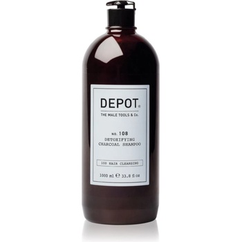 Depot 108 detoxifying charcoal shampoo 1000 ml