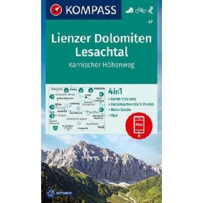 Lienzer Dolomiten, Lesach 47 NKOM - Kompass