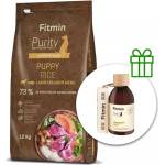 Fitmin Purity Puppy Rice Агнешка и Сьомга 12 кг + Fitmin Purity Масло от сьомга БЕЗПЛАТНО