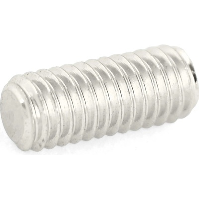 Šroub stavěcí plochý konec nerez A2, imbus, DIN 913 - M3x5