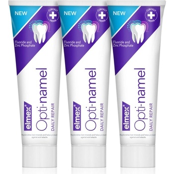 Elmex Opti-namel Daily Repair zubní pasta 3 x 75 ml