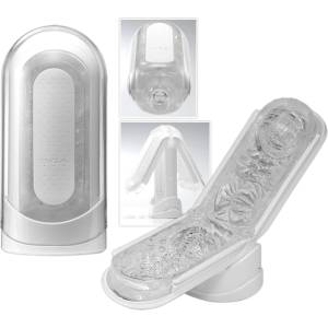 TENGA Flip Zero - мъжки мастурбатор - супер усещане - бял