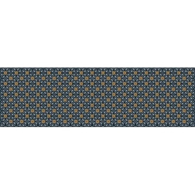 Preinterier FT4048 Fototapeta na stenu Oranžovo biely vzor vlies 620cm x 219cm
