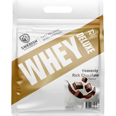 Swedish Supplements Whey Protein Deluxe [900 грама] Шоколадов рай