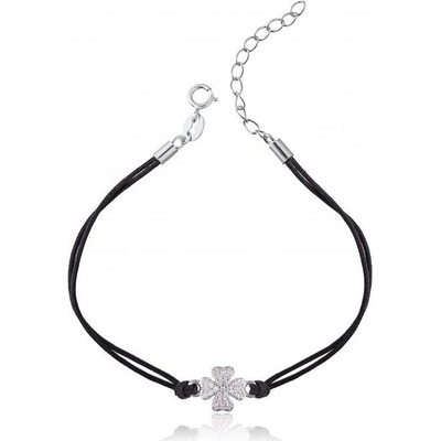 Nubis se stříbrným čtyřlístkem IT0001-K černý