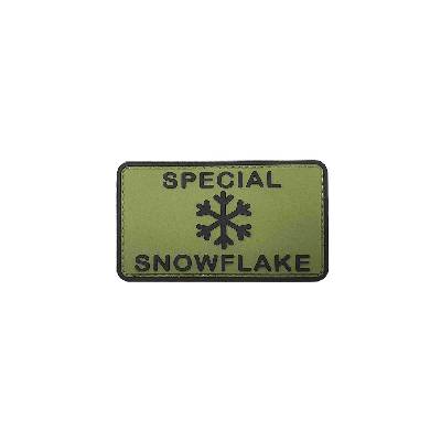 нашивка 3D SNOW Flake 8.5x5см (TSXH-OG)