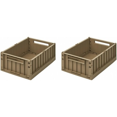 Liewood Úložný box Weston M 2ks Oat