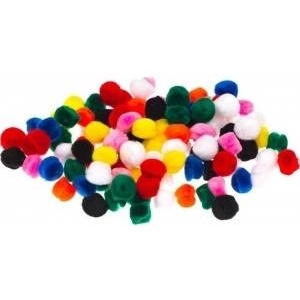 Brewista Pompons 10mm 100pcs - mallbg - 20,69 лв