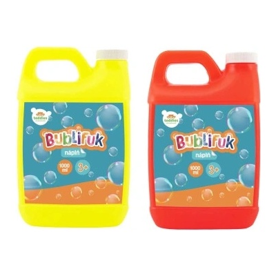 Náplň do bublifuku 1 liter 2 farby v kanistre