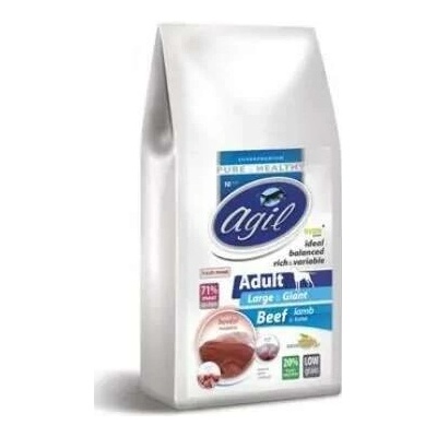 Agil Adult Large & Giant Low Grain hovězí & jehněčí 10 kg