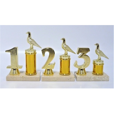 VIZINGR Holub trofeje 74-P047 14 cm