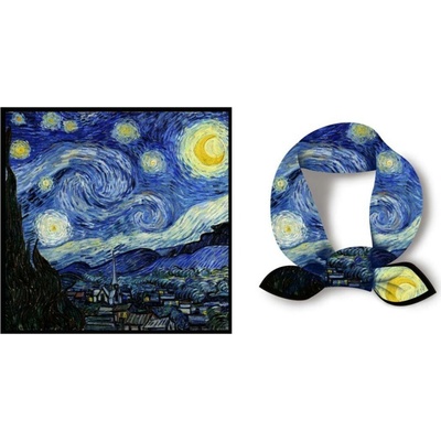 Bavlissimo šátek Van Gogh maluje obrazy Hvězdná noc