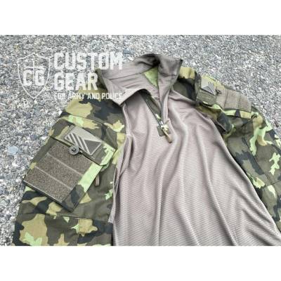 Custom Gear Laser Flag Patch levá - Multicam original