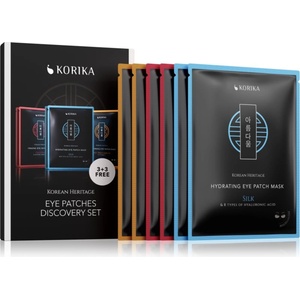 KORIKA Korean Heritage Eye Patches Discovery Set комплект за очи