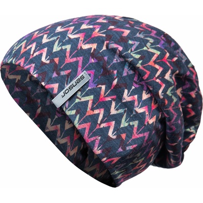 Sensor čepice merino impress černá floral