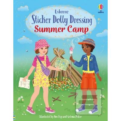 Sticker Dolly Dressing Summer Camp - Fiona Watt