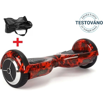 Hoverboard EcoWheel standard ohnivá – Zbozi.Blesk.cz