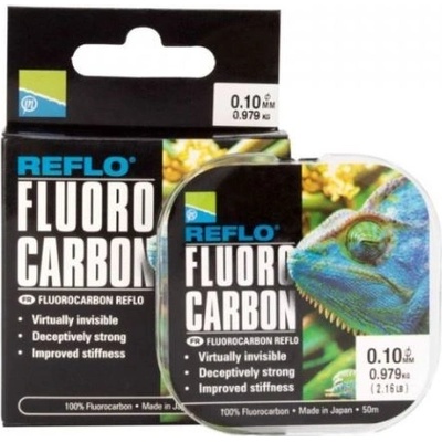 Preston Reflo Fluorocarbon 50 m 0,10 mm 0,979 kg